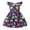 A, variant on Uccdo 1-8T Toddler Girls Casual Pleated Dresses, Little Girls Summer Cartoon Beach Sundress Fly Sleeve A-Line Dress