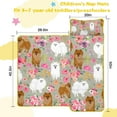 thumbnail image 5 of Pomeranian Dog and Flower Floral Toddler Nap Mats for Kids Preschool,Sleeping Mat Bag or Kids,Toddler Sleeping Bag,Toddler Nap Mat or Daycare, 5 of 6