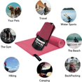 thumbnail image 2 of Djiypn 1Pack Microfiber Travel Towel, Ultra Absorbent Quick Dry Towels, Lightweight Gym Sports Camping Towel for Workout, Yoga, Beach, Shower, Swimming, 2 of 8