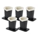 thumbnail image 1 of 5pcs PU De Con De Anteojos Titular Del shamjiam Soporte para gafas con forro de felpa, 1 of 9