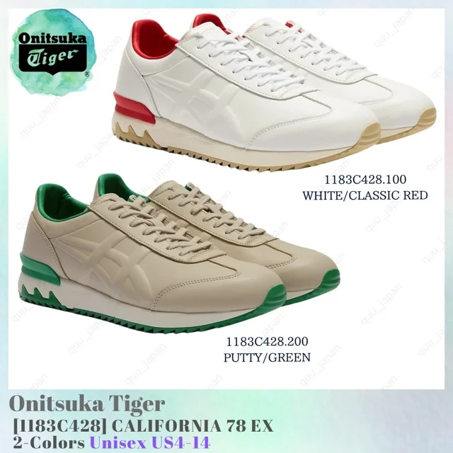 Onitsuka & Tiger CALIFORNIA 78 EX 1183C428 2-Colors Unisex US4-14 NEW