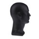 thumbnail image 4 of Cabeza de maniquí de plástico para hombre, modelo de peluca, cabello y gafas, soporte de exhibición con Gris claro, 4 of 8