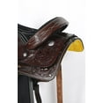 thumbnail image 6 of 12 In Kids Youth Children Miniature Pony Saddle Leather Western Toddler Comfytack, 6 of 7