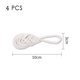 thumbnail image 1 of Servilleteros de cuerda de algodón de 4 Uds., servilleteros de estilo europeo, decoración de mesa de cena, artesanías hechas a mano DIY, suministros para fiestas XianweiShao 8390612020551, 1 of 1