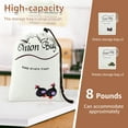 thumbnail image 6 of Potato Onion Storage Bag, Reusable Potato and Onion Storage Bag for Pantry, Vegetable Storage Bags with Drawstring Closure Washable Garlic Potatoes Onions Keeper Side Zipper, 6 of 7