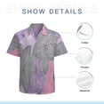 thumbnail image 7 of High Quality Hawaiian Shirts for Men Short Sleeve Aloha Beach Shirt Floral Summer Casual Button Down Shirts Blouses ZYEU24, 7 of 7