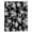 Black, variant on Black Rose Waterproof Fabric Shower Curtain,Vintage Pastoral Botanical Floral Leaves Vines Waterproof Fabric Shower Curtain for Bathroom Curtains Bathtubs Shower Curtains with 12 Hooks Stall 54x78in