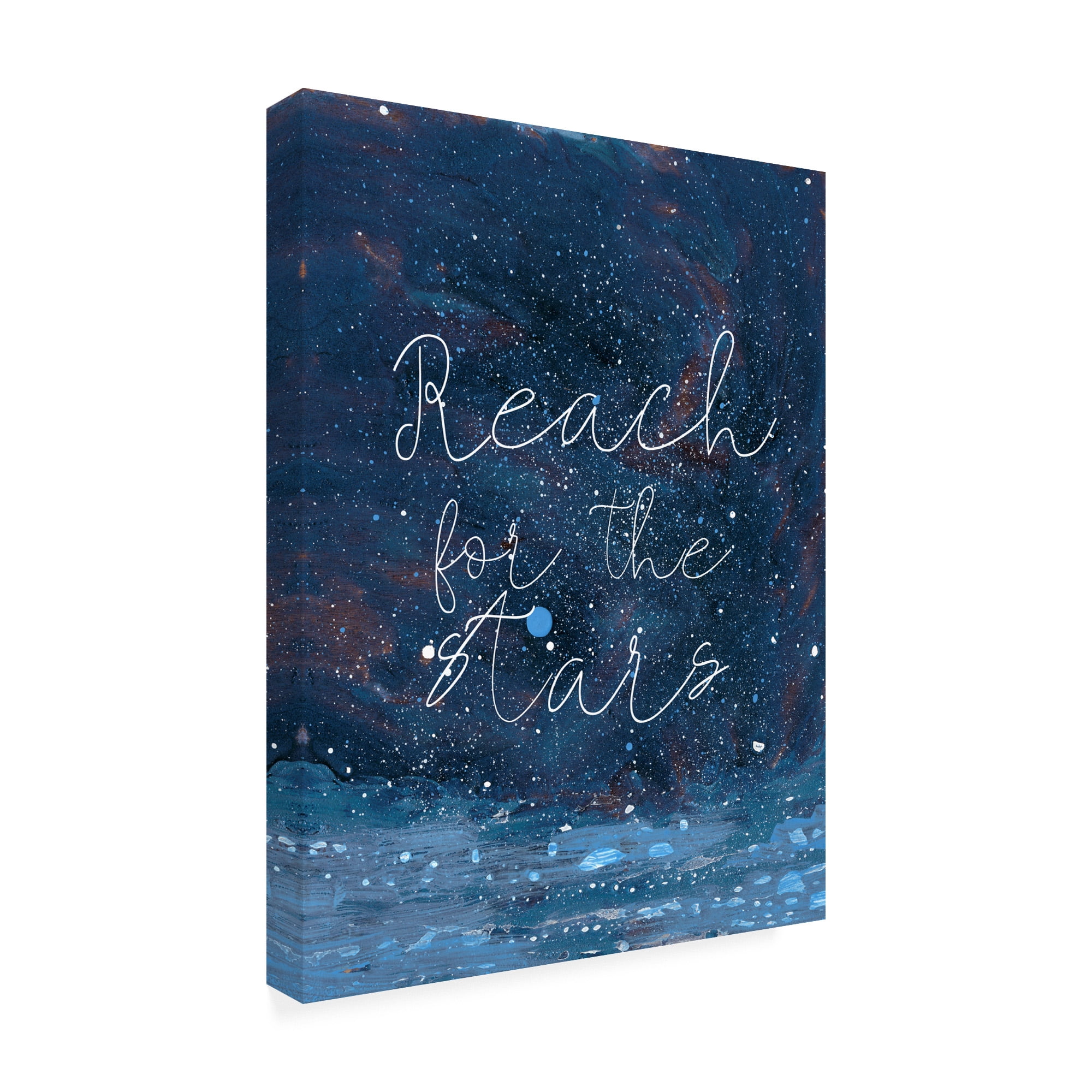 Trademark Fine Art 'Night Magic I' Canvas Art by Alicia Ludwig