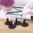 thumbnail image 4 of 4Pcs Black Doll Stand Bracket Support for Bears and Fashion Dolls, Portable Storage Rack for Home, 3.93*2.16*0.78Inch, 4 of 8