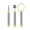 3 Pcs Fruit Carving Knife Set, variant on Fruit Carving Knife Stainless Steel Vegetable Cutter Tools – Silver Triangular Shape DIY Knives for Home Kitchen Platter Tray Decoration, Utility Pumpkin Kit Food Cutting Engraving V Channel Blades