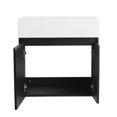 thumbnail image 3 of 24-Inch Bathroom Vanity with Sink, Soft-Close Doors & Floating Mount Design – Space-Saving Storage for Small Bathrooms with Eco-Friendly Plywood Construction, 3 of 9