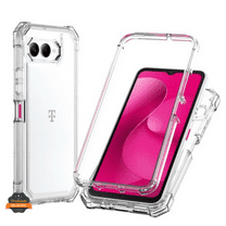 For T-Mobile REVVL 8 2025 Full Body Hybrid TPU Shockproof Heavy Duty Frame Protective Phone Case [Clear]