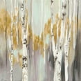thumbnail image 2 of Purinton, Julia 20x20 Gold Ornate Wood Framed with Double Matting Museum Art Print Titled - Silver Birch II, 2 of 4