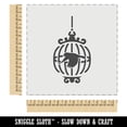 thumbnail image 2 of Finch in a Bird Cage DIY Cookie Wall Craft Stencil - 11.5 Inch, 2 of 5
