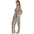 thumbnail image 2 of Just Love Womens Cozy Flannel Pajama Set  Warm, Long Sleeve Winter Sleepwear, 2 of 3