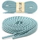 thumbnail image 2 of pares de cordones de seguridad planos reflectantes para zapatos, zapatillas, botas brillar Zapato, 2 of 5
