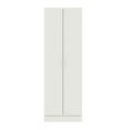 thumbnail image 5 of Madesa Pantry Storage Cabinet Armoire Closet with 2 Doors and 5 Utility Shelves 23"L Wooden Organization Unit for Bedroom, Office, Laundry Room, Kitchen, and Garage - White, 5 of 7