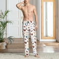 thumbnail image 2 of Pofeuu Farm Birds Goose Print Men's Pajama Pants, Soft Lounge Pajama Pants with big pockets for Men Plaid Pj Bottoms-, 2 of 6