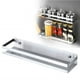 thumbnail image 2 of Inteprter Estante de especias de acero inoxidable, estante para condimentos que ahorra espacio, organizador de especias sin perforaciones, cojinete de Juegos de accesorios de baño Numero 3 Inteprter HA027296-03, 2 of 6