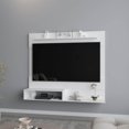 thumbnail image 2 of FM FURNITURE Irmo Wall-Mounted Entertainment Center Engineered Wood White, 2 of 7