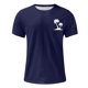 thumbnail image 5 of Camisas de Manga Larga para Hombres Casual Impreso Cuello Girado Abajo, Lado Dividido Botón Abajo Blusa para Al Aire Libre, Diario Y Primavera Verano, 5 of 5