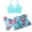 Z12-Light Blue, variant on Kids Swimwear Girls Size 7-8 Floral Print Cut Out Tankini Bathing Suit Set Loose Fit Beach Swimwear with Cover Ups Skirt Beachwear,A-Yellow,4Y(3-4 Years)