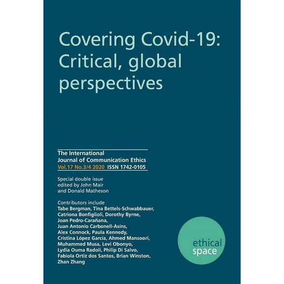 Ethical Space Vol.17 Issue 3/4 (Paperback)