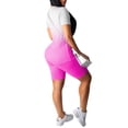 thumbnail image 4 of Conjunto de ropa deportiva para mujer Conjunto de pantalones cortos de yoga Top Camiseta deportiva de manga corta, rosa roja, M Inevent AP002243-06, 4 of 7