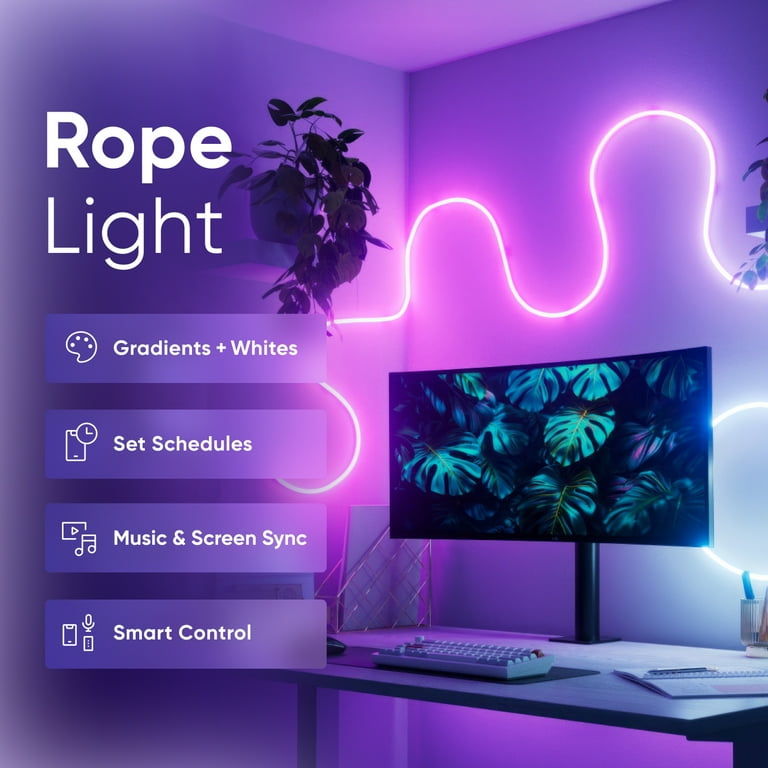 Nanoleaf light stripe スマートLEDテープライト Matter Lightstrip Starter Kit (2 Metres) - NF080K06-2LS