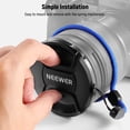 thumbnail image 3 of Neewer 77mm Lens Cap Kit (2-Pack) with Anti-Loss Strap and Cleaning Cloth for Most Camera Lenses, 3 of 8