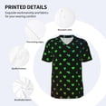 thumbnail image 3 of KLL Poker Shapes for Men's Baseball Shirts,Short Sleeve Casual Shirts Button Down Shirt for Men Beach Summer Wedding Shirt-X-Large, 3 of 7