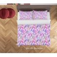 thumbnail image 3 of 3D Rosa Púrpura Hojas Funda de edredón Set Ropa de cama Set Funda Nórdica Fundas de almohada Sf36, 3 of 3