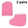 thumbnail image 1 of Guantes de baño de cera de parafina, cubierta para pies, trabajo hidratante, spa para pies C, 1 of 5