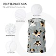 thumbnail image 6 of Easygdp Funny Beagle Active Dog Men's Mesh Basketball Jersey Quick Drying Sleeveless Shirts Fitted Muscle Tank Tops Sport Round Neck T-Shirt - X-Large, 6 of 9