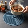 thumbnail image 5 of WZXPWT Silicone Trivet Mat, Heat Resistant Kitchen Mat for Pot Holders, Non-Slip Hot Pad for Countertop Protection, Multifunctional Jar Opener and Lid, 5 of 5