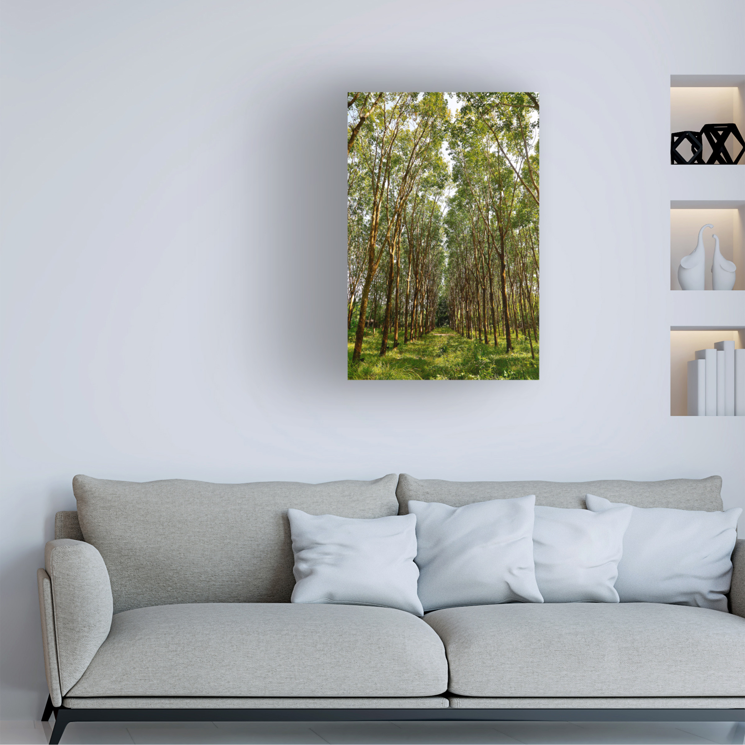 Susan Vizvary Photography 'Through The Trees In Color' Canvas Art