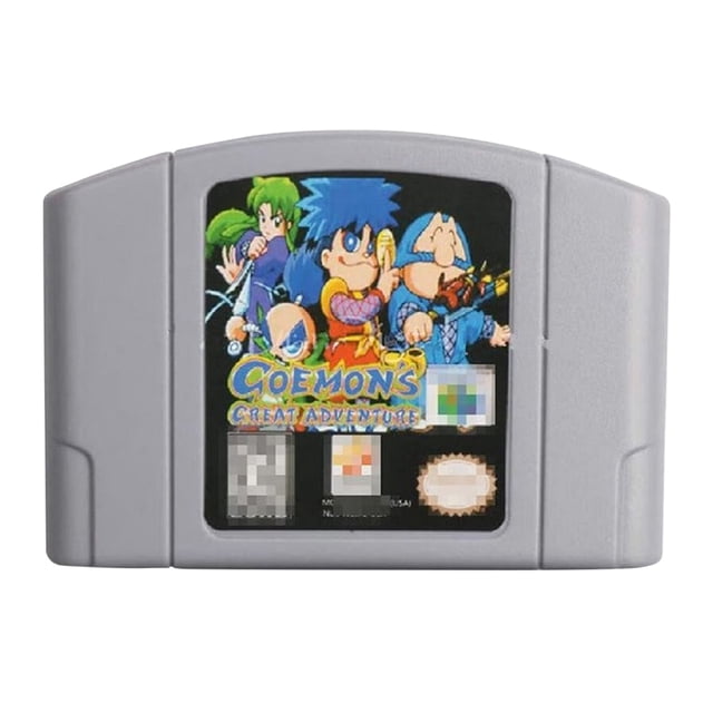 Videojuego N64 Classic Nostalgia Value Super Mario Bros Juego de cartas para niños y niñas