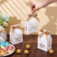 thumbnail image 3 of 24 cajas para fiestas con forma de casa, de 7,2 x 5,2 x 12,5 cm, con cinta de poliéster, de cartón hueco y pequeñas ventanas., 3 of 9