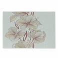 thumbnail image 1 of Dahlia Cutting Board, Romantic Vintage Toned Floral Bouquet Shabby Grace Feminine Garden, Decorative Tempered Glass Cutting and Serving Board, in 3 Sizes, by Ambesonne, 1 of 2