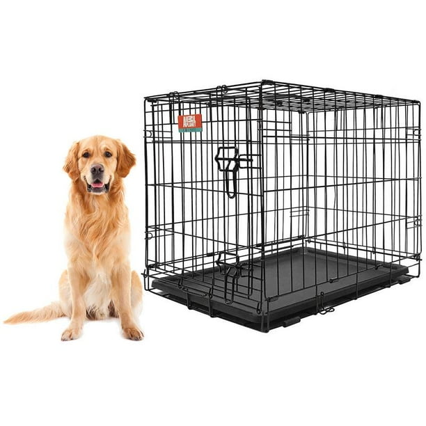 Animal Planet Collapsible Pet Dog Crate with Removable ...