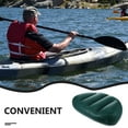 thumbnail image 3 of DEEPCRAFF 2Pcs Dark Green Inflatable Cushion for Kayak Outdoor Comfortable Seating 16.9X12.6X3.9in, 3 of 8