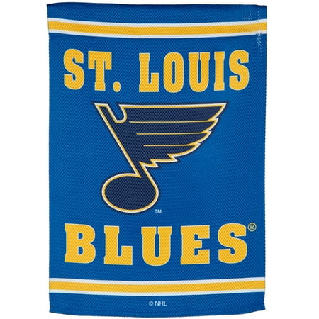 St. Louis Blues 28 x 44 Double-Sided Embossed Suede House Flag