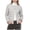 Gray, variant on Airy Down Jackets for Women, Short Wavy V-Neck Quilted Winter Coat, Warm Casual Outerwear for Going Out and Travel, Sizes S-XXL