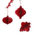 thumbnail image 1 of 3D Origami lantern Ball Lantern Decorative Pendant new year Hanging, 1 of 12