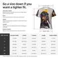 thumbnail image 4 of Rocae Dachshund Sitting in Bathtub for Men's Moisture-Wicking Crew Tee - T-Shirt for Sports, Outdoor Activities, and Casual WearXX-Large, 4 of 9