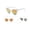 Orange slices, variant on Womens Cat Eye Sunglasses UV400 Protection AC Lenses Stylish Plastic Frames Dazzling Color Fashionable Eye Wear