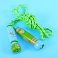 thumbnail image 2 of Children Adjustable Jumping Skipping Rope with Wooden Handle, 2 of 7