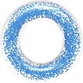 thumbnail image 1 of Flotador inflable de la piscina, tubos de flotador claros, anillo de natación brillante kaili Sencillez, 1 of 2