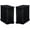 Black, variant on Home Square Butler Wood Accent Table with USB in Black - Set of 2