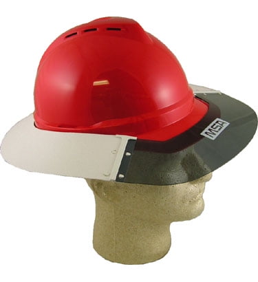 msa sun shield for hard hat